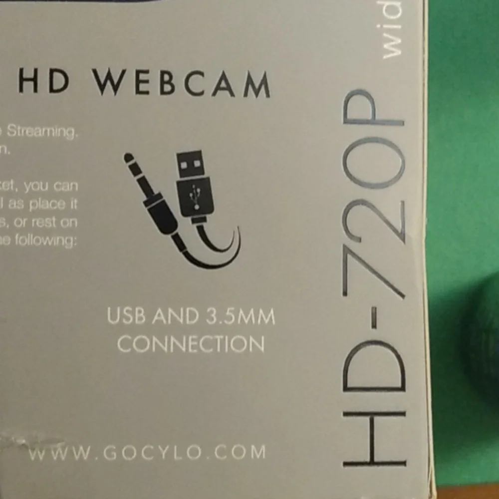 HD-720P Plug and Play HD WebCam